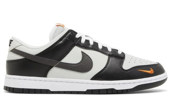 Nike Dunk Low 'Mini Swoosh - Black Total Orange'