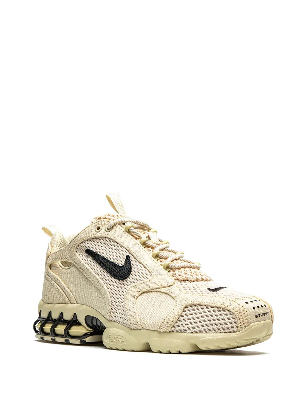 Nike x Stüssy Air Zoom Spiridon Caged "Fossil" sneakers