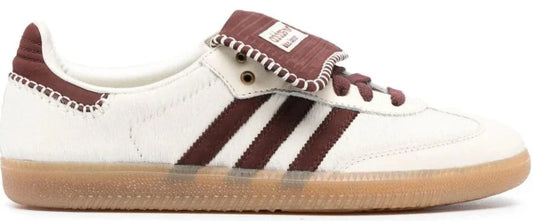 Adidas x Wales bonner burgundy white Samba