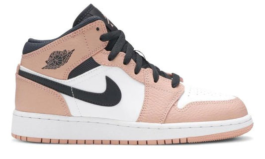 Air Jordan 1 Mid GS 'Pink Quartz'