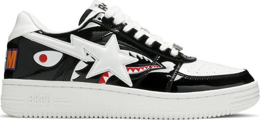 Bape sta Low Shark Face Black