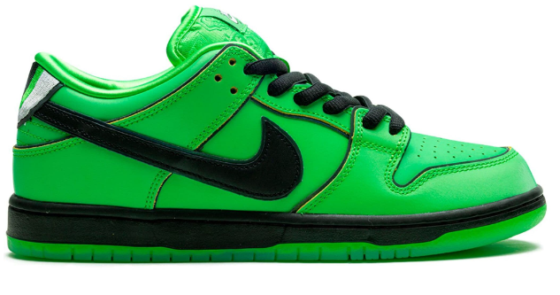 Nike x Powerpuff Girls SB Dunk "Buttercup