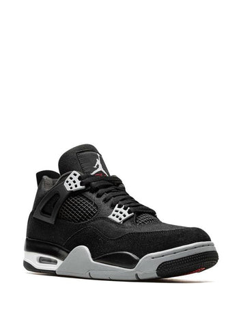 Air Jordan 4 Black Canvas