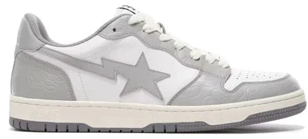 Bape Court Sta Light Grey Cream