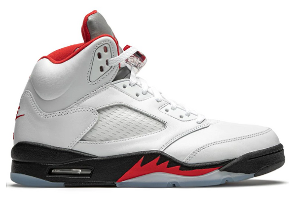 Air Jordan 5 Retro "Fire Red Silver Tongue