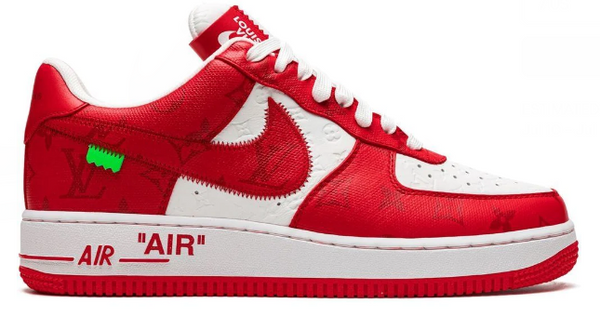 Nike x Louis Vuitton Air Force 1 Low "White/Red"