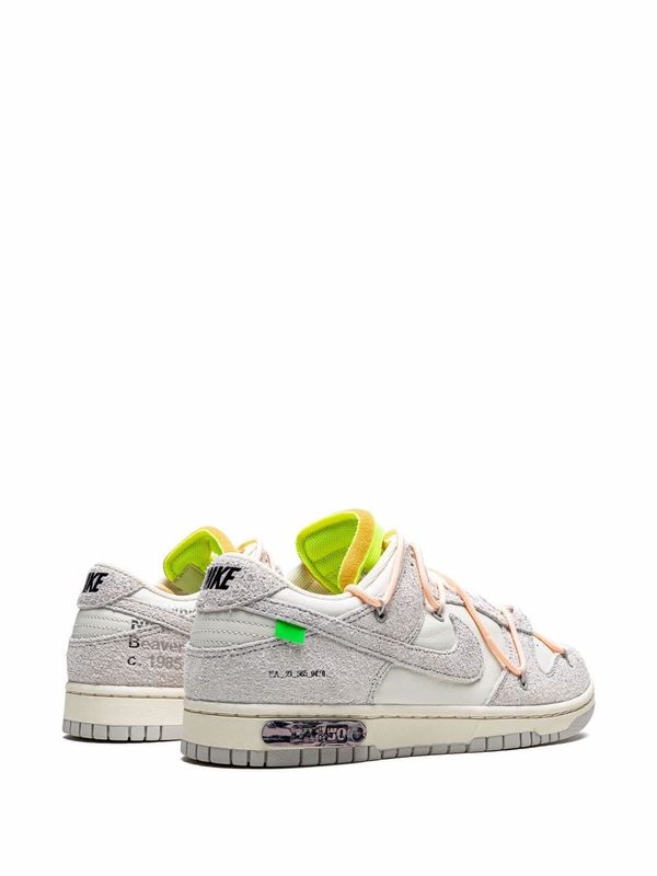 Nike dunk low off white lot 12